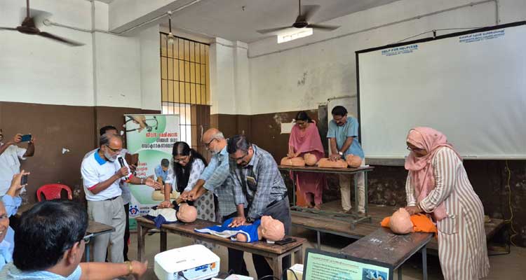 Health Awareness and Training Session Organised for Service Pensioners